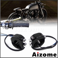 22mm Motorcyle Handlebar CNC Switch Light Horn No/OFF 3 in 1 Button 7/8" Bar Cafe Racer M-switch for