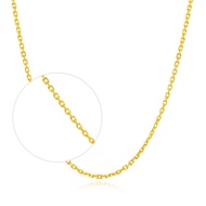 CHOW TAI FOOK 999.9 Pure Gold Chain Necklace - F1950