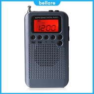 40mm Driver Speaker AM FM Radio with LCD Display HRD-104 Digital Mini Pocket for Music Lovers Playin