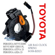 AIR BAG CLOCK SPRING PERODUA MYVI D20N NEW MYVI GEN3 FL ATIVA AXIA 2023 84308-BZ023