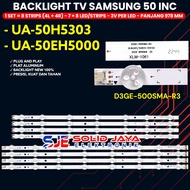 SAMSUNG 50 INC LED TV BACKLIGHT 50H5303 50EH5000 UA50H5303 UA50EH5000 BL 50EH LAMP D3GE-500SMB-R3