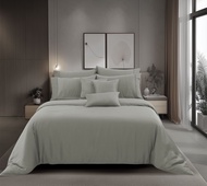 [ราคาโปร] Akemi ผ้าปูที่นอน 5 ฟุต 5 ชิ้น TENCEL MODAL รุ่น Earnest Dobby