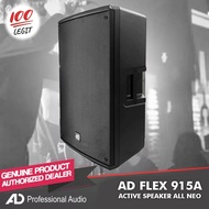 AD FLEX 915A FIR Active Powered Speaker Heavy Duty Monitor FOH P.A. Speaker System with built-in DSP