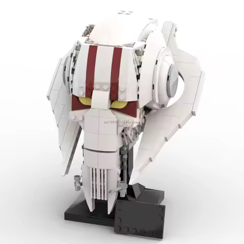 Moc 405pcs General Grievous's Helmet Star Battle Model Building Blocks Bricks Education Assembly Toy