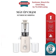MÁY ÉP CHẬM SUNHOUSE SHD5516 _công suất 150w có tích hợp chức năng làm kem trái cây