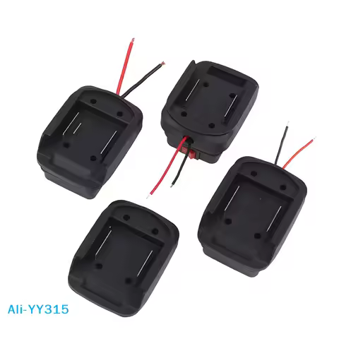 【Y】For MT 18V/21V Lithium Battery Holder Battery Connector With Cable Power Tool Connector Adapter D
