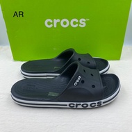 【ของแท้จากเคาน์เตอร์】 รองเท้าแตะ Crocsรองเท้าแบบสวมสำหรับผู้หญิงและผู้ชายรุ่นใหม่ไซส์ 36 ถึง 43 งานส