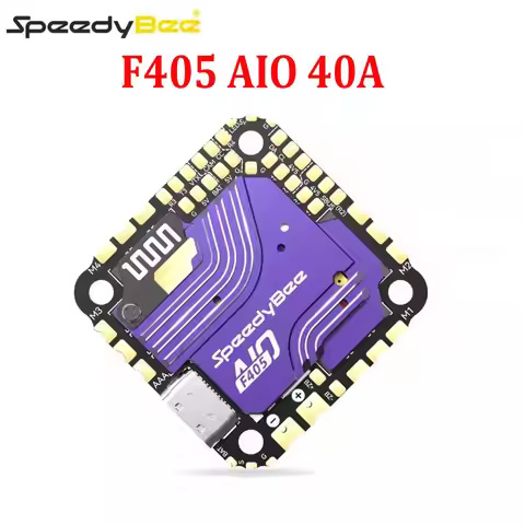 SpeedyBee F405 AIO 40A Bluejay 25.5x25.5 Flight Controller with ICM-42688 Gyro SPA06-003 Barometer f