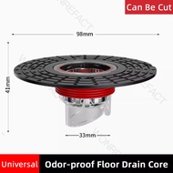 Large Size Floor Drain Core Insect-proof Odor-proof Floor Drain Core Bathroom Floor Sewer Hair Inter
