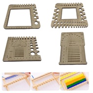 Shwnee Knitting Gauge Ruler Knitting Needle Gauge Square Knitting Tool