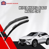 1 Set of Hybrid Car Wipers for Mazda CX-3 W301