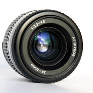 Nikon AF Nikkor 3.3-4.5/35-70 lens for SLR MKII Nikon F mount Japan