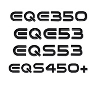 Gloss Black Trunk Letters for Mercedes Benz New Energy EQA260 EQB300 EQC350 EQS450+ EQE350 EQE53 EQS