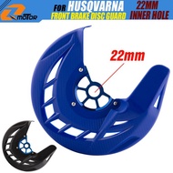 22mm Front Axle Brake Disc Guard Cover For Husqvarna 125 150 250 300 350 450 501 TC FC 2015-2024 TE 