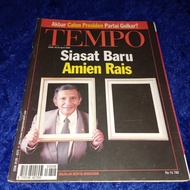 Majalah TEMPO no.8 apr 2004 SIASAT BARU AMIEN RAIS