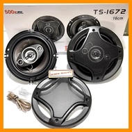 RRS STORE SEPIKER SON DAUN SALON Speaker PCINENER Speaker Subwoofer Mobil 6 Inch Hi Fi 500W 2PCS - T