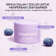 Glad2Glow Blueberry 5% Ceramide Skin Barrier Repair Moisturizer 30g