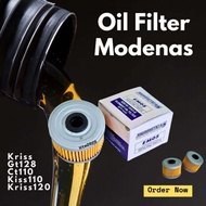 MODENAS KRISS EMOS OIL FILTER MR1 KRISS110 KRISS100 GT128 CT110 CT100 KRISTAR ACE115 KSR KLX150 KLX250 NINJA250SL CBR2