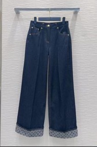 正品⭐️LV 闊腳牛仔褲