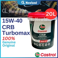 Castrol Engine Oil / Minyak Enjin Castrol / CRB Turbomax 15W-40 CH-4 (20L)