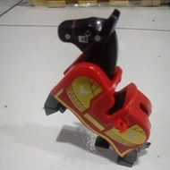Knight figure horse brick