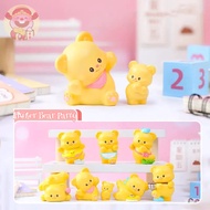 [ ]BUTTER BEAR PARTY - BLIND BOX toy 01 odd BOX BLIND BOX with cute mini Butter Bear figurine