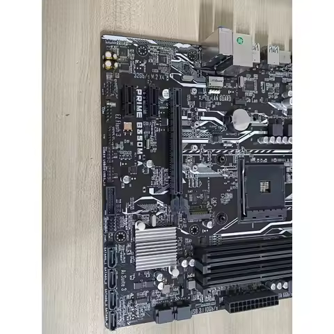 PRIME B350M-A Motherboard AMD AM4 Socket DDR4 RAM PCIe 3.0 M.2 Slot USB 3.1 Interface for ASUS