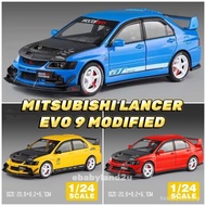 Die Cast 1:24 Lancer Evo 9 Modified Vehicle Model Diecast Collection