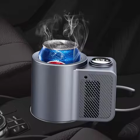 Summer Sale 2-in-1 Heating Cup Electric Cooling Beverage Coffee Mug Warmer Cooler Car Refrigerator f
