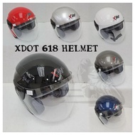 X-Dot G618 Topi Keledar Motorsikal Buka Muka SIRIM Lulus Topi Keledar XDOT 618 helmet g 618 xdot