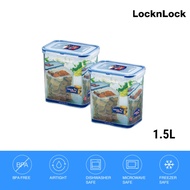 LocknLock Official Classic  Airtight Food Container 1.5L 2 Pcs (HPL-812Hx2)