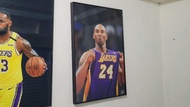Kobe bryant 高比拜仁 nba紀念 高比拜仁 掛牆畫 裝飾畫 50cmx70cm