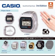 Casio 手錶戒指第三代~~~~ 一套5隻(不含隱藏版)出售 (❌拆散發售)