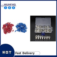 【SGHI】260Pcs 16-14 AWG Red Blue Wire Connector Insulated Fork Terminal Lugs Battery Terminals Set Wi