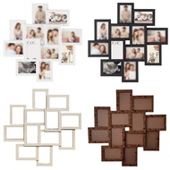 【SUN】12-Pack 4x6 Collage Picture Frames: Easy Assembly for Cherished Memories