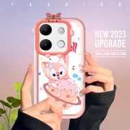 เคส Hpcase สำหรับ Infinix Smart 7 Tecno Spark Go 2023 Tecno Pop 7 Pro การ์ตูนเด็กผู้หญิงน่ารัก StellaLou LinaBell เคสโทรศัพท์มีลายกรอบเลนส์โทรศัพท์ฝาครอบป้องกันนิ่มเคสโทรศัพท์มือถือกันกระแทก