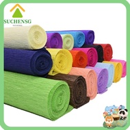 SUCHENSG Flower Wrapping Bouquet Paper, Production material paper Handmade flowers Crepe Paper,  DIY