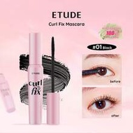 Curl Fix Mascara #1 Black, Featuring Curl 24H Technology, Effectively Curls And Volumizes Thin Lashe