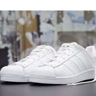 【吉米.tw】Adidas Originals Superstar 愛迪達 全白 蛇紋 壓紋 女鞋 低筒 S76148
