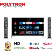 Android TV Digital + speaker tower 32 inch Polytron Smart TV