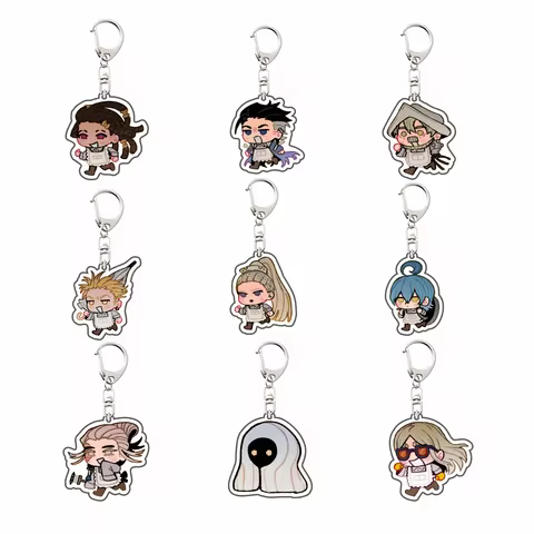 Anime GACHIAKUTA 6cm Acrylic Keychain Rudo Surebrec Decorations Accessories Decor Gifts Exquisite Pr