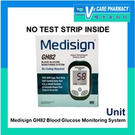 Medisign GH82 Blood Glucose Meter (NO TEST STRIP INSIDE)