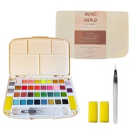 Watercolor Paint Set, 36 colors, Non-Toxic, Travel Watercolor Kit for Adults, Kids, Hobbyists, Porta