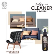 Pembersih sofa bahan kulit semir sofa kulit asli leather sofa care