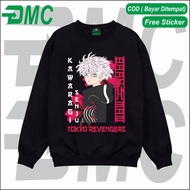 Sweater Anime Tokyo Revengers Kawaragi Senju Crewneck Jaket Anime