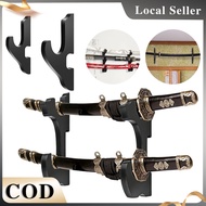 Sword Wall Mount Sword Stand Mounted Samurai Stand Display Rack Diy Katana Stand