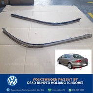 Volkswagen Passat B7 Rear Bumper Molding (Chrome) Left or Right