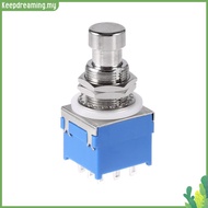 9-Pin 3PDT Effects Switch True Bypass Professional Mini Musical Instrument Parts