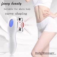 Multifunctional 4D Roller Massager-for Facial Lifting, Firming and Wrinkle Removal-Vibration RF Massager（White）