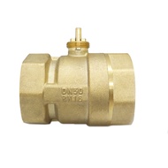 SPN Dn50 Motorized Brass Ball Valve Body 2 Way Electric Thread Ball Valve Body